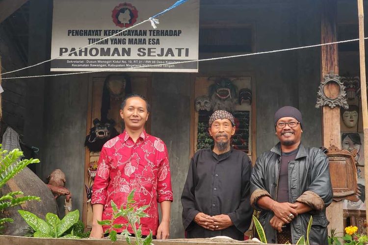 Penganut Penghayat Kepercayaan Tuhan Yang Maha Esa di Dusun Wonogiri Kidul, Desa Kapuhan, Kecamatan Sawangan, Kabupaten Magelang.