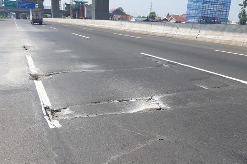 Awas Macet, Besok Ada Perbaikan Jalan di Tol Jakarta-Cikampek