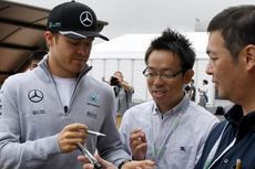 Rosberg Kembali Unggul atas Hamilton pada Latihan Ke-3 GP Jepang