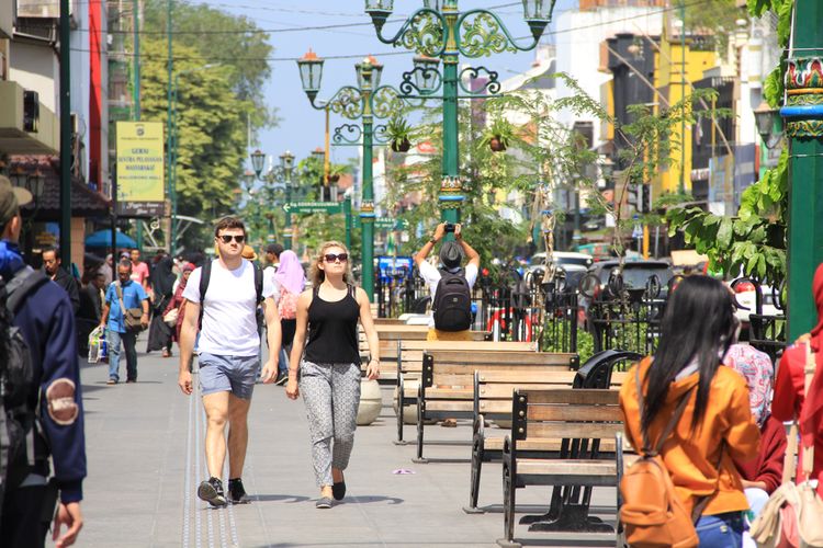 Kawasan Malioboro, Yogyakarta.