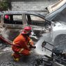 Kebakaran di Trenggalek, 3 Mobil dan 3 Motor Hangus