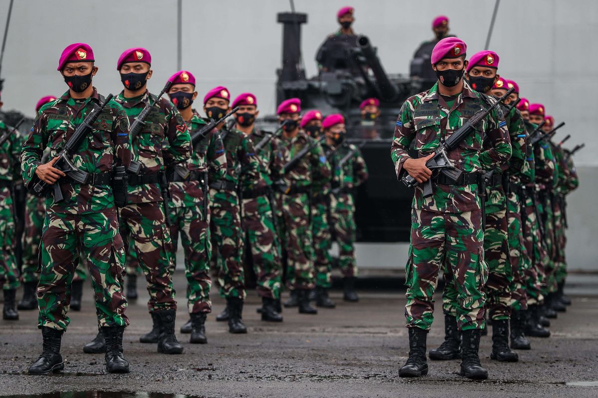 Ilustrasi prajurit TNI.