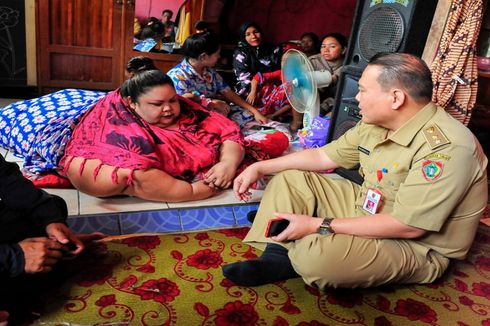 Jelang Operasi Pengecilan Lambung, Penderita Obesitas Titi Wati Ditangani 16 Dokter