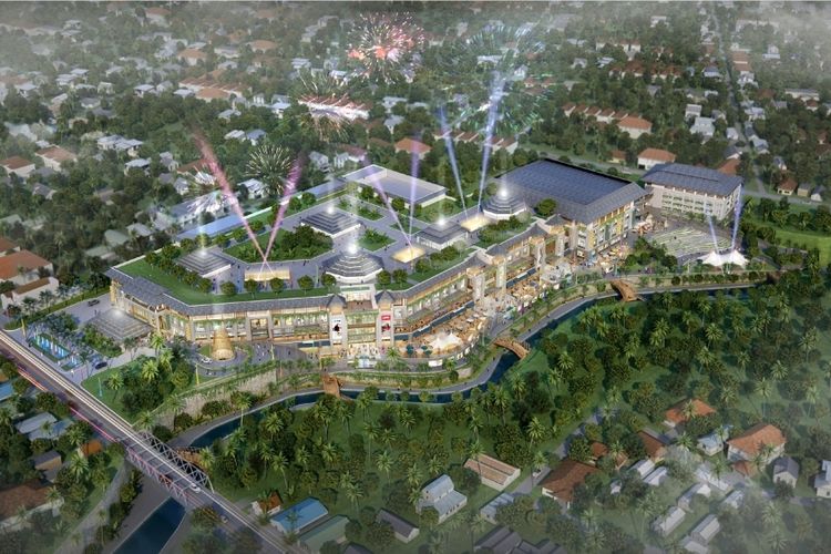 Mal Living World milik Kawan Lama Group di Kota Denpasar, Bali. Proyek ini diharapkan rampungpada akhir 2022. 