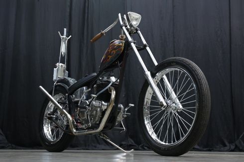 Kawasaki Binter Merzy Skinny Chopper, Senada dengan Pengendaranya