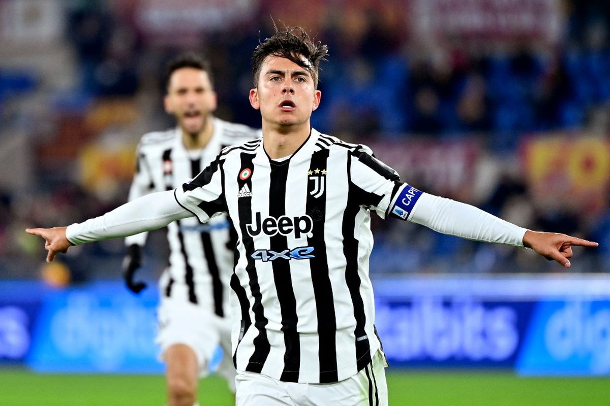 Penyerang Juventus, Paulo Dybala. Dybala kembali mencetak gol pada laga Juventus vs Udinese di pekan ke-22 Liga Italia 2021-2022 yang digelar di Stadion Allianz, Turin, Sabtu (15/1/2022) waktu setempat.