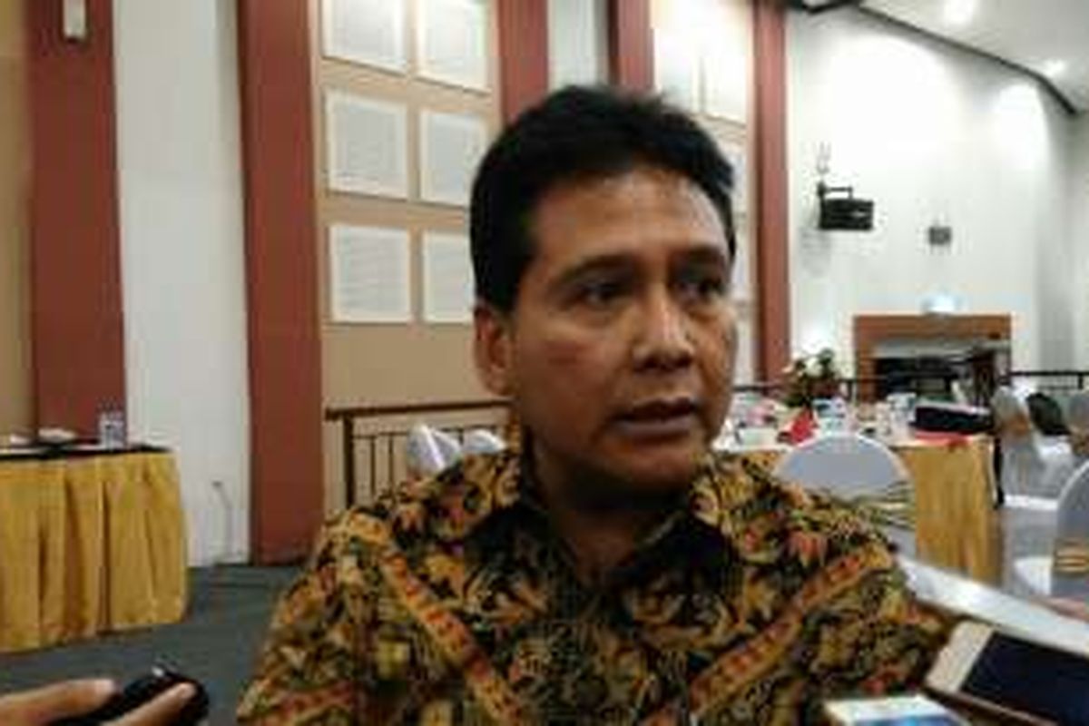 Ketua Perhimpunan Hotel dan Restoran Indonesia (PHRI) Haryadi Sukamdani dalam Rakornas Kading Bidang Pariwisata di Jakarta, Rabu (23/11/2016). 
