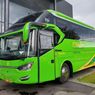 Bus Baru PO Puspa Jaya Asal Lampung, Pakai Bodi Laksana