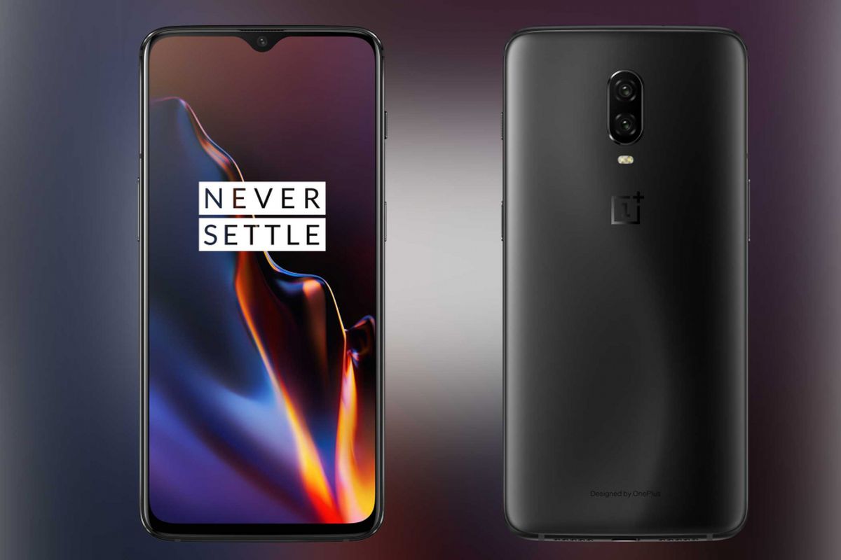 OnePlus 6T meluncur dengan poni dan in-screen fingerprint sensor.