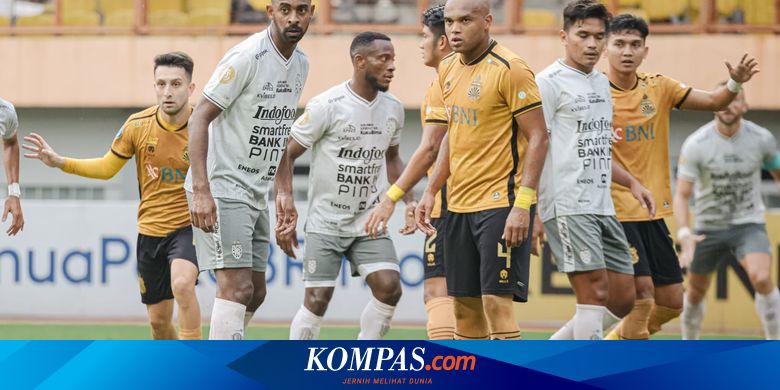 Bhayangkara FC Vs Bali United 3-1: Awas Bayar Harga Mahal, Spaso cs tumbang