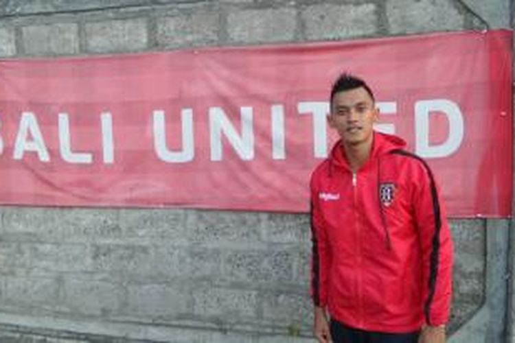 Striker Bali United,  Lerby Eliandry Pong. 