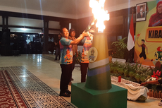 Api Obor Porprov Jatim VII 2022 Tiba di Kabupaten Lumajang