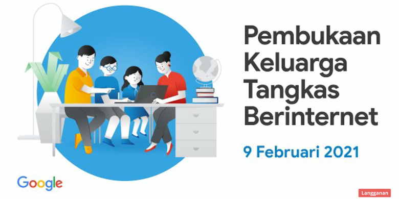 Google luncurkan program Tangkas Berinternet di Hari Internet Aman Sedunia, Selasa (9/2/2021).