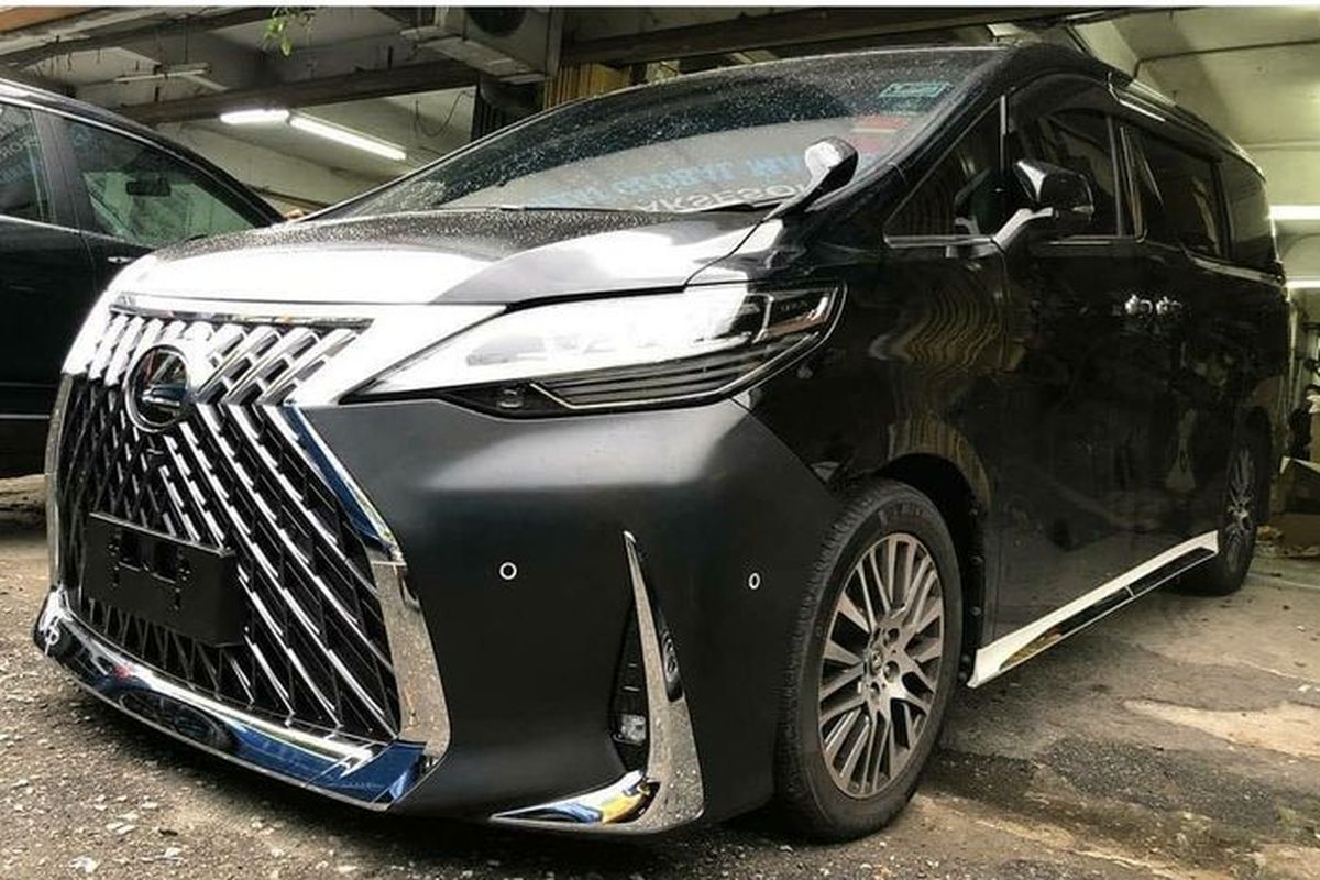 Convert body Toyota Alphard ke Lexus LM 350