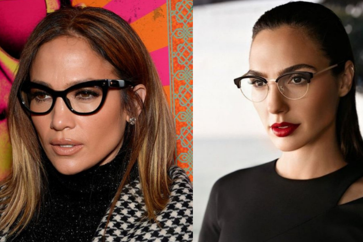 Ilustrasi trik make up untuk perempuan berkacamata