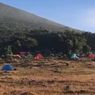 Gunung Gede Pangrango Membeku, Suhu Alun-alun Suryakencana sampai 0 Derajat Celcius