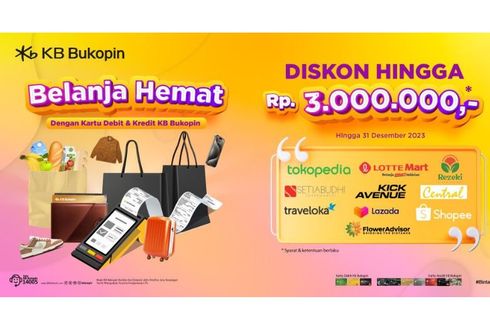 Sambut Akhir Tahun, Bank KB Bukopin Hadirkan Program Diskon hingga Rp 3 Juta