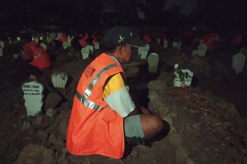 Sanksi Berdoa di Kuburan Tengah Malam Bagi Warga Tak Pakai Masker, Ini Kata Polisi