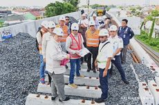 September 2024, Konstruksi Jembatan Rel Simpang Joglo Ditargetkan Rampung