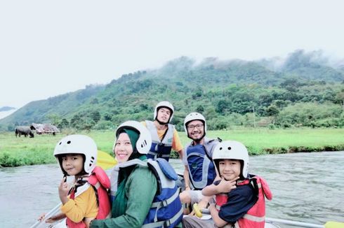 Arung Jeram Lukup Badak, Cocok untuk Wisata Keluarga