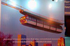 Hadir di PEVS 2022, Aerobus Sky Train Tawarkan Transportasi Masa Depan