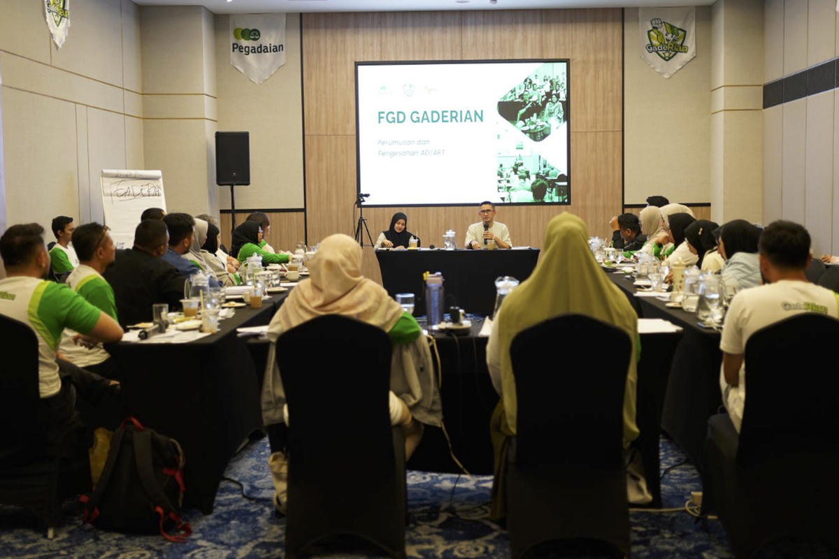 PT Pegadaian melalui program GadePreneur memberdayakan UMKM melalui pengembangan ekosistem yang saling mendukung dan berkelanjutan.