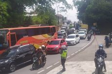 Kendaraan Pemudik Padati Kawasan Nagreg, Masih Ada Pengalihan Arus ke Kadungora Garut