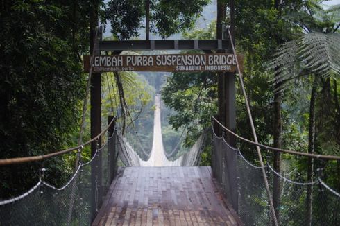 Lembah Purba Sukabumi, Punya Jembatan Gantung Terpanjang di Asia