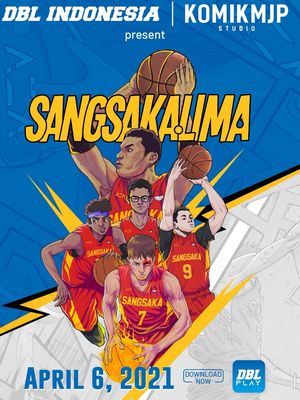 DBL Indonesia dan Komik MJP Studio merilis komik digital Sangsaka Lima mulai 6 April 2021 di platform DBL Play. 
