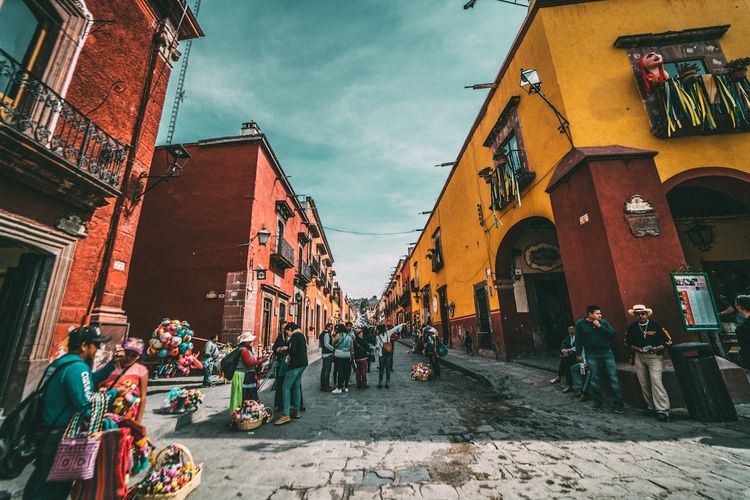 San Miguel de Allende di Meksiko.