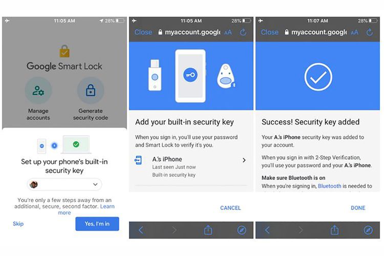 Aplikasi Smart Lock di iOS kini memiliki opsi untuk menggunakan iPhone sebagai kunci untuk verifikasi dua langkah.