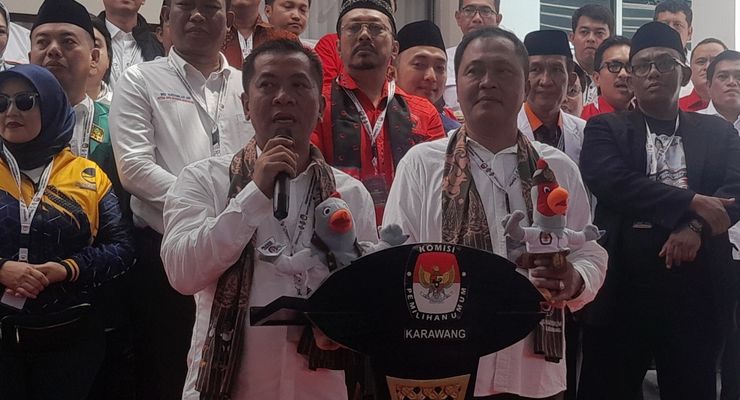 Calon Petahana Pilkada Karawang Targetkan Menang 60 Persen Suara