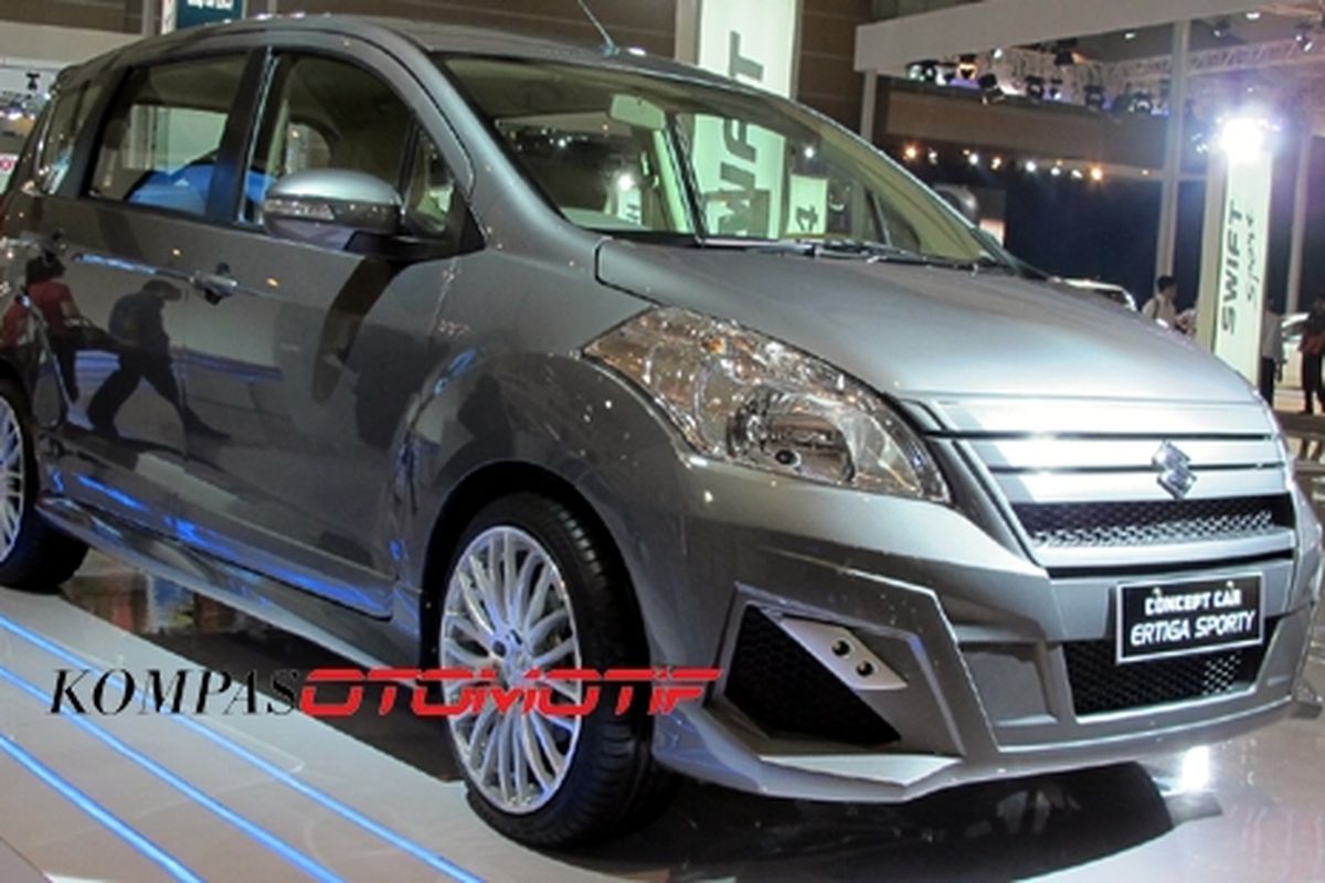 Ertiga Sporty diperkenalkan di IIMS.