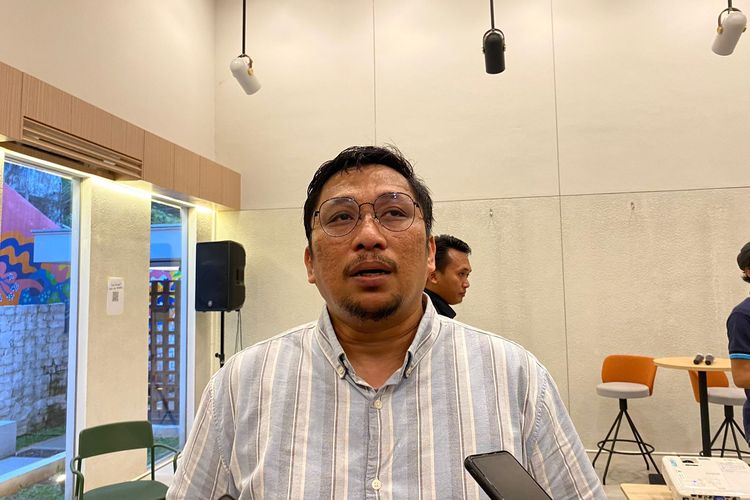 Pakar hukum tata negara, Feri Amsari dalam diskusi media soal Dalil Kecurangan Pemohon PHPU Pilpres 2024: Mungkinkah Dibuktikan? di Kalibata, Jakarta Selatan, Jumat (29/3/2024).