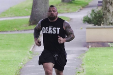 Kunci Sukses Eddie Hall Turunkan Berat Badan hingga 40 Kg