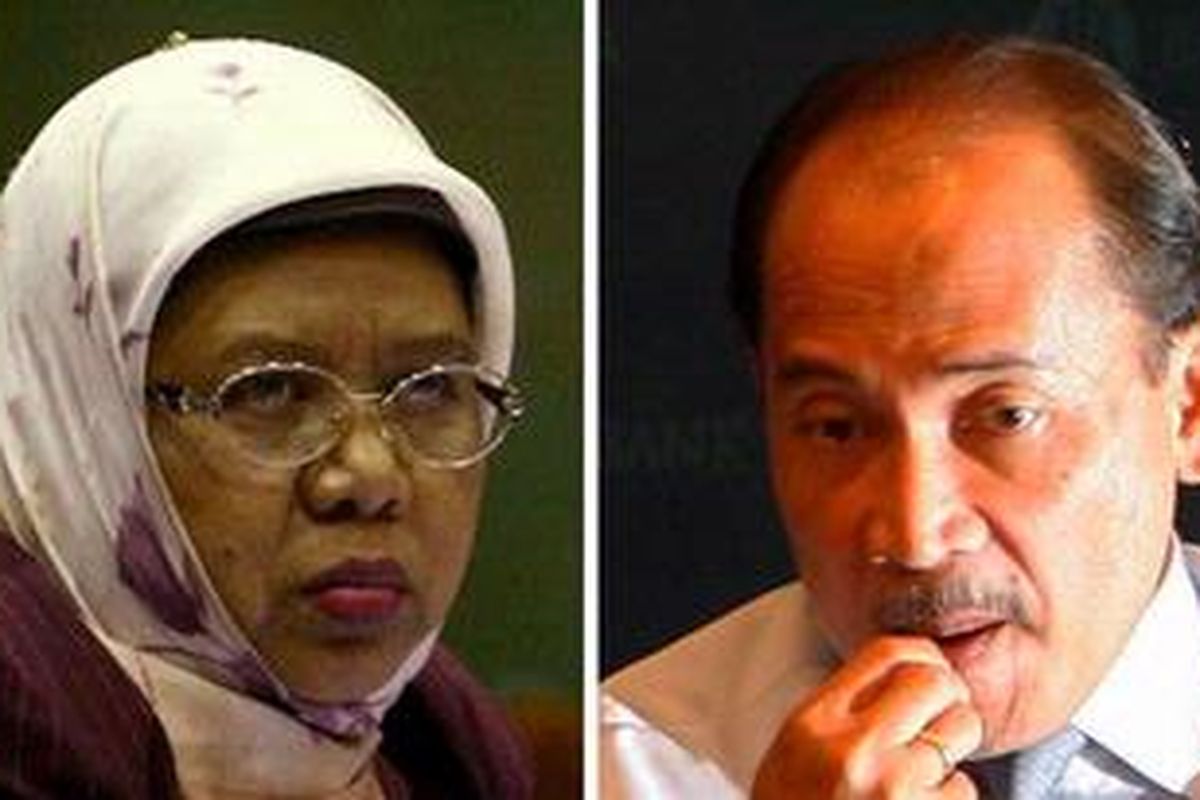 Siti Chalimah Fadjrijah dan Budi Mulya.