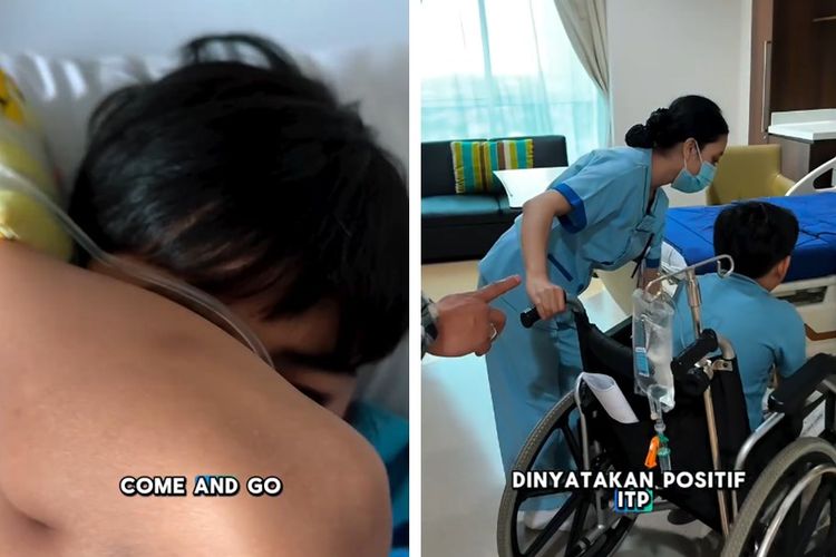 Tangkapan layar unggahan Instagram Meisya Siregar @meisya__siregar. Memar tiba-tiba tanpa benturan bisa jadi tanda penyakit serius seperti yang dialami anak Meisya Siregar.