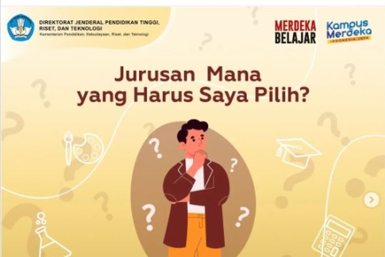 Ditjen Diktiristek: 4 Tips Memilih Jurusan Kuliah Yang Tepat