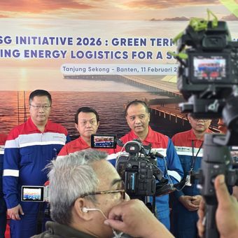 PT Elnusa Petrofin (EPN), anak usaha PT Elnusa Tbk (ELSA) yang tergabung dalam Subholding Upstream Pertamina, mendukung implementasi inisiatif Green Terminal di Terminal LPG Tanjung Sekong, Cilegon, Banten.