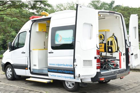 Begini Ambulans Versi Mercy Sprinter