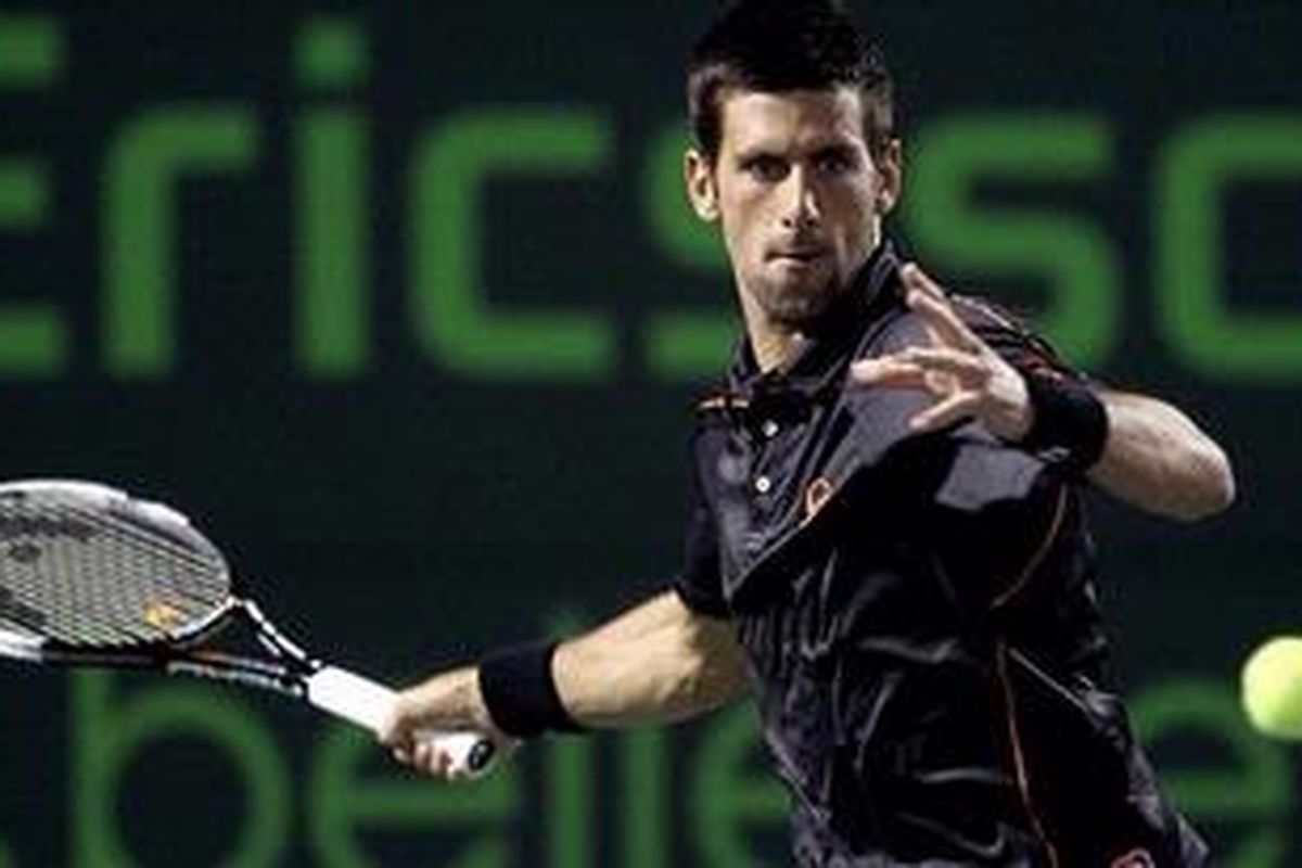 Petenis Serbia, Novak Djokovic.