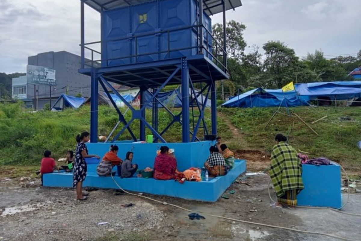 Pembangunan sumur bor di Provinsi Sulawesi Utara.