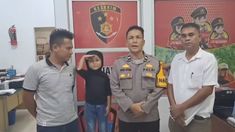 Viral Ekspresi Gemas Bocah 5 Tahun di Labuhan Batu, Berjoget Saat Diumumkan Hilang oleh Polisi