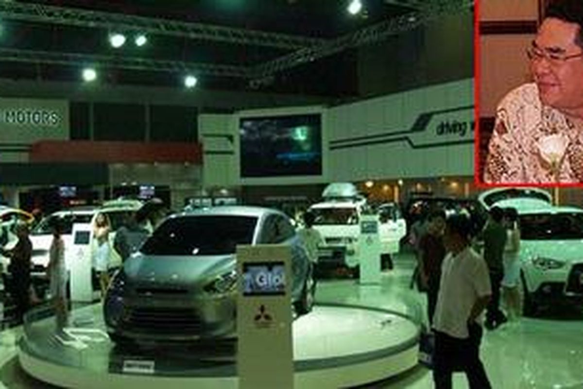 Mitsubishi genjot target penjualannya di Indonesua tahun ini menjadi 120.000 unit. Insert: Rizwan Alamsjah!