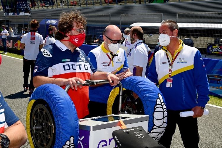 Tim Michelin Two Wheels Motorsport bersiap untuk sesi tes pra-musim di Sirkuit Mandalika