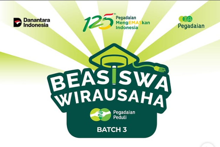 Beasiswa Wirausaha Pegadaian, Kuliah Bisnis Gratis 1 Tahun untuk Gen Z