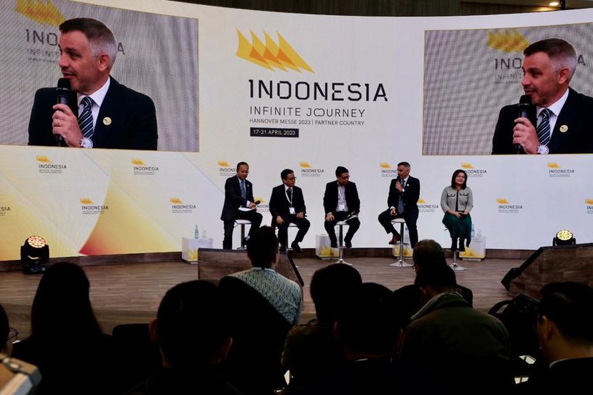 Schneider Electric promosikan Industri 4.0 Indonesia di ajang Hannover Messe 2023. 