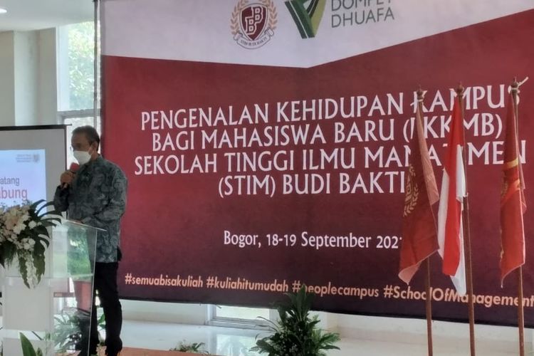 Sambut mahasiswa baru, Kampus STIM Budi Bakti suntikkan semangat dan pembekalan pengenalan kehidupan kampus, pada Sabtu  (18/9/2021) hingga Minggu.(19/9/2021).

