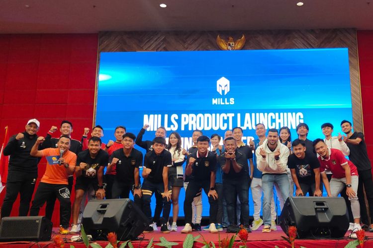 Sport Apparel PT. Mitra Kreasi Garmen, Mills, menggulirkan Product Launching Spring Summer 2024 di Jakarta pada Selasa (12/12/2023).