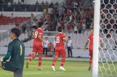 HT Timnas U20 Indonesia Vs Thailand 1-0: Gol Toni Bawa Garuda Unggul